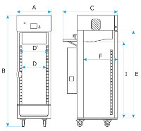 размеры KK 500/700/1200/1450